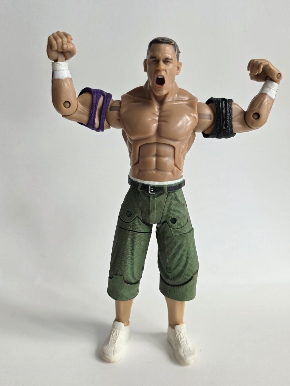 Vintage WWE Jakks Pacific 2005 John Cena Wrestling Toy Action Figure